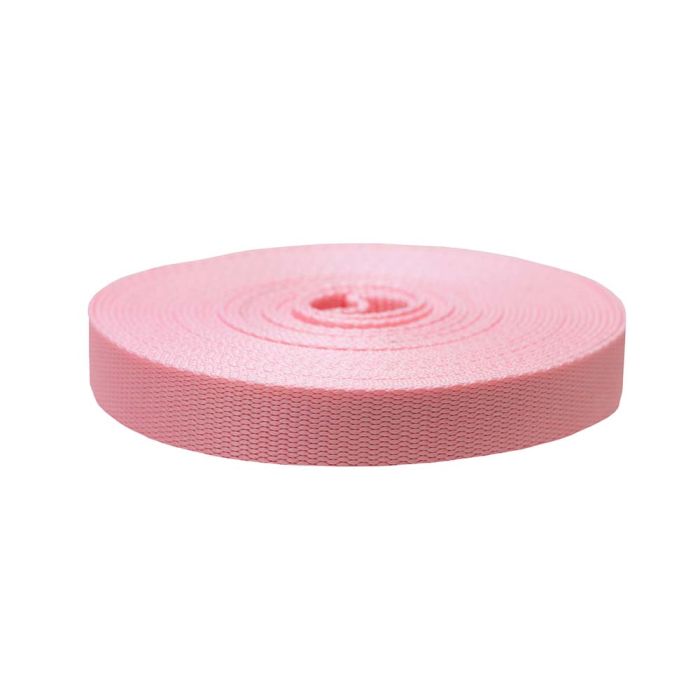 1 Nylon Webbing - Pink - One Yard – Pink Door Fabrics